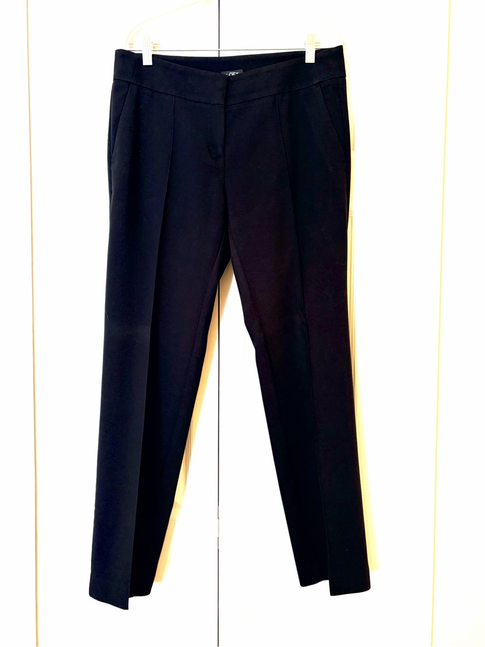 Loft Marissa Black Tailored Straight-Leg Trousers